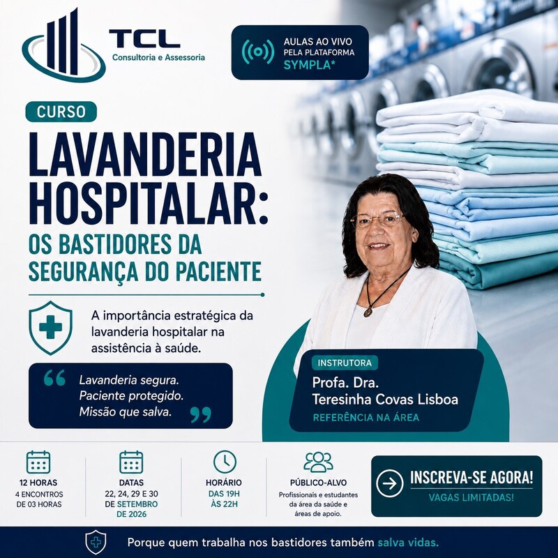 LAVANDERIA HOSPITALAR: OS BASTIDORES DA SEGURANÇA DO PACIENTE