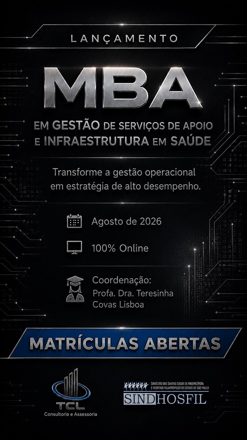 MBA em Gestão de Serviços de Apoio e Infraestrutura em Saúde 